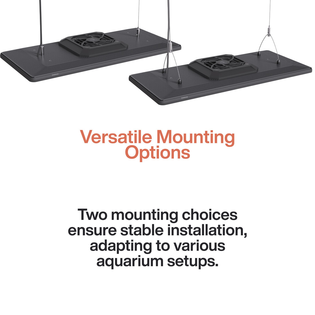 Chihiros WRGB VIVID 3 LED-belysning PAR-diagram